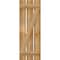Ekena Millwork Spaced Board-n-Batten Shutters w/Z-Bar, Rough Sawn Western Red Cedar, 17 1/8W x 48H, PR RBS06Z17X048RWR - alternate 3